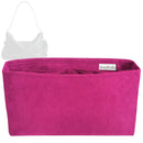 Organizer for [Alter Ego Slouchy Shoulder Bag, Coach] Tote Purse Bag Insert Organiser Liner Shaper (Velvet, Slim Shape)
