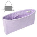 Organizer for [Bonnie small 26 handbag, Prada] Velvet Bag Insert