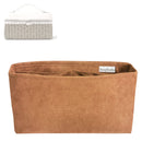 Organizer for [Extra Pocket L27 wicker, Loro Piana] Velvet Bag Insert