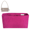 Organizer for [Shiny Leather Pouch, Miu Miu] Velvet Bag Insert