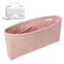 Organizer for [Mini Classic Handbag With Top Handle AS2431, Chanel] Velvet Bag Insert