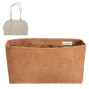 Organizer for [Large Bowling Bag AS6580, Chanel] Velvet Bag Insert