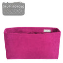 Organizer for [Small Flap Bag AS6430, Chanel] Velvet Bag Insert