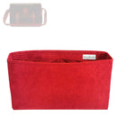Organizer for [Boxford L Crossbody Bag, Longchamp] Velvet Bag Insert