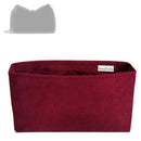 Organizer for [Small Bow Bag, Dior] Velvet Bag Insert