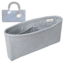 Organizer for [Small Lady D-Joy Bag, Dior] Velvet Bag Insert