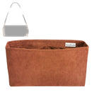 Organizer for [Brook Flap Chain Bag, Coach] Velvet Bag Insert