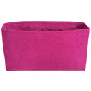 Organizer for [GG Supreme Monogram Textured Dollar Calfskin Retro Interlocking G Flap Messenger, Gucci] Bag Insert (Velvet, Slim Shape)