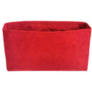 Organizer for [Black Leather Boy Enchained XL Flap Bag, Chanel] Bag Insert (Velvet, Slim Shape)