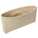 Organizer for [Black Leather Boy Enchained XL Flap Bag, Chanel] Bag Insert (Velvet, Slim Shape)