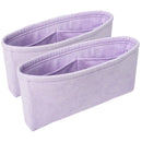 Organizer for [Neo Medor Clutch, Hermes] Bag Insert (Velvet, A Pair of Inserts)