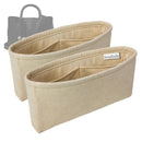Organizer for [Midi London Tote, Aspinal of London] Velvet Bag Insert