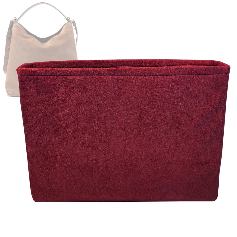 Organizer for [Curve Bag, Stow London] Tote Purse Bag Insert Organiser Liner Shaper (Velvet, Slim Shape)