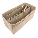 Organizer for [Vintage Classic Barclay Tote, Coach] Bag Insert (Felt, with Detachable Zip Pouch)