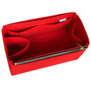 Organizer for [Vintage Classic Barclay Tote, Coach] Bag Insert (Felt, Long Zip and Open Compartment)