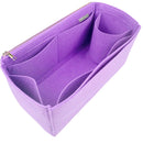 Organizer for [CUBE ROGUE BAG 20, Coach] Bag Insert (Felt, Long Zip and Open Compartment)