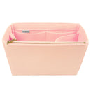Organizer for [Iowa Duffle, The Row] Bag Insert (Felt, Long Zip and Open Compartment)