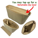 Organizer for [East West Easy Tote, Cuyana] Bag Insert (Felt, Contour Fit)