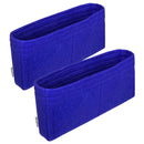 Organizer for [Twinny, LV] Bag Insert (Felt, A Pair of Inserts)