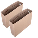 Organizer for [Twinny, LV] Bag Insert (Felt, A Pair of Inserts)
