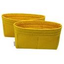 Organizer for [Twinny, LV] Bag Insert (Felt, A Pair of Inserts)