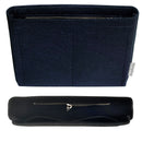 Organizer for [Medium Diorcamp Bag, Dior] Bag Insert (Felt, Slim with Zip Pocket)