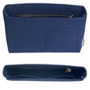 Organizer for [Evelyne 23 Poche III, Hermes] Bag Insert (Felt, Slim with Zip Pocket)