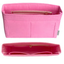 Organizer for [Small Diorcamp Bag, Dior] Bag Insert (Felt, Slim with Zip Pocket)