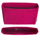 Organizer for [Small Diorcamp Bag, Dior] Bag Insert (Felt, Slim with Zip Pocket)