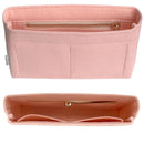 Organizer for [Evelyne 23 Poche III, Hermes] Bag Insert (Felt, Slim with Zip Pocket)