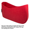 Organizer for [Multipass, LV] Bag Insert (Felt, Perfect Fit)