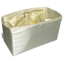 Organizer for [Large Roll, Fendi] Bag Insert (Silk, Long Zip and Open Compartment)