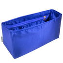 Organizer for [Large Aspen Shoulder Bag, Portland Leather Goods] Bag Insert (Silk, Long Zip and Open Compartment)