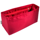 Organizer for [Large Roll, Fendi] Bag Insert (Silk, Long Zip and Open Compartment)