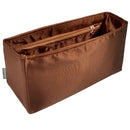 Organizer for [Vintage Classic Barclay Tote, Coach] Bag Insert (Silk, Long Zip and Open Compartment)