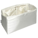 Organizer for [Musette Salsa GM, LV] Bag Insert (Silk, Long Zip and Open Compartment)