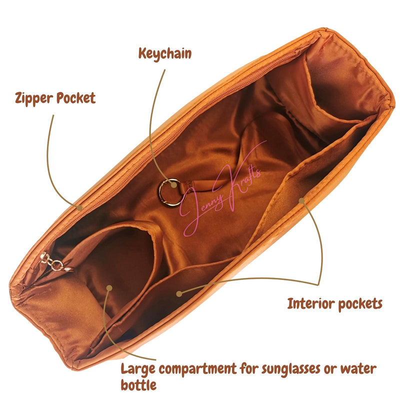 Organizer for [Musette Salsa GM, LV] Tote Purse Bag Insert