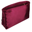 Organizer for [Dustbag Small, Bottega Veneta] Bag Insert (Silk, Slim with Zip Pocket)