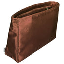 Organizer for [Small Diorcamp Bag, Dior] Bag Insert (Silk, Slim with Zip Pocket)