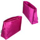 Organizer for [Roxanne Shoulder Bag, Mulberry] Bag Insert (Silk, Slim with Zip Pocket)
