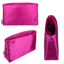 Organizer for [Ella Shoulder Bag, Coach] Bag Insert (Silk, Slim with Zip Pocket)