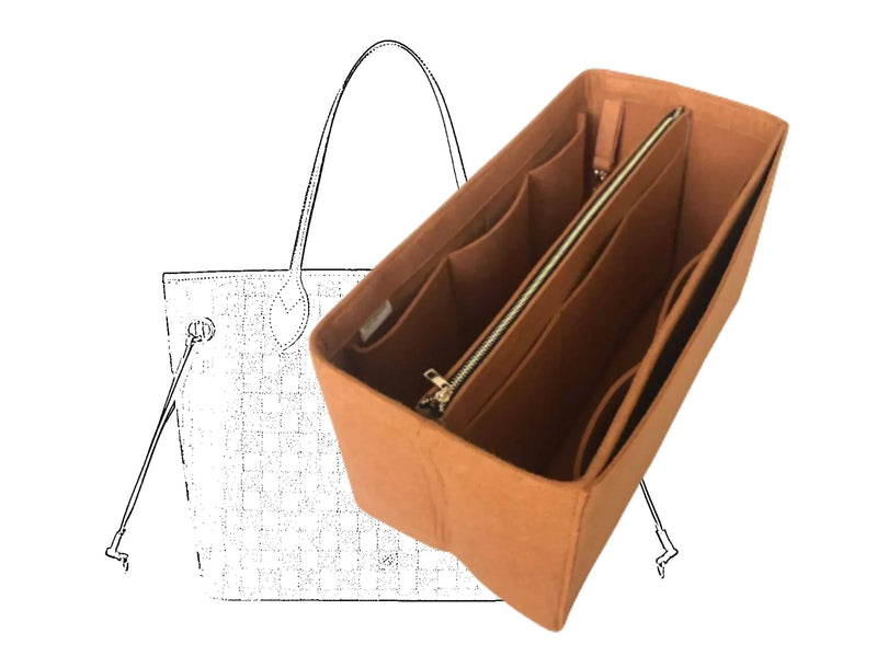 Für [Neverfull GM] Insert Organizer Liner (Stil B)