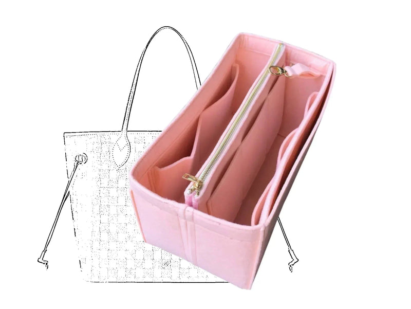 For [Neverfull MM] Insert Organizer Liner (Style B)