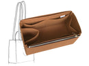 For [Telfar Medium Shopping Bag] Insert Organizer Liner (Type D Single Zip)