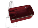 For [Telfar Large Shopping Bag] Insert Organizer Liner (Type D Single Zip)