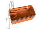 For [Telfar Large Shopping Bag] Insert Organizer Liner (Type D Single Zip)