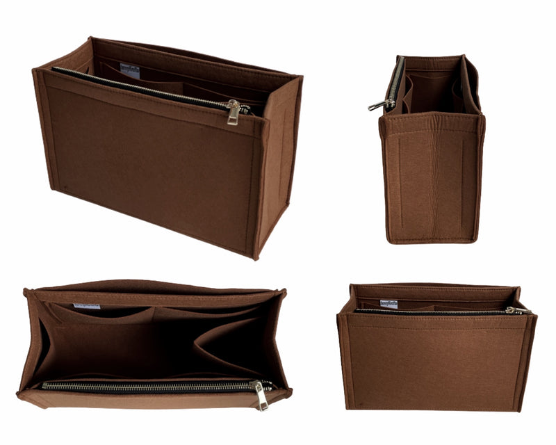 For [Large Book Tote Bag] Felt Insert Organizer Liner (Style X)