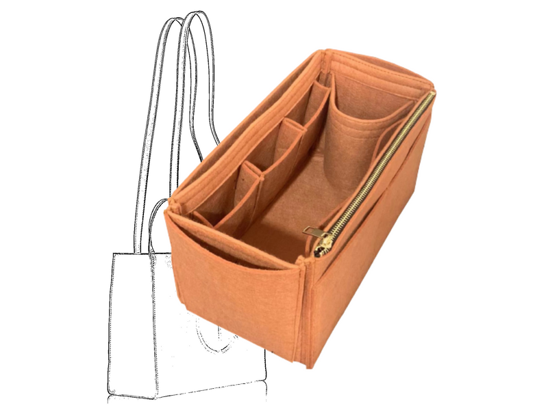 For [Telfar Large Shopping Bag] Insert Organizer Liner (Style J)