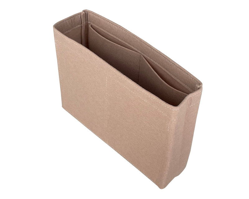 [Baguette Mini Bag Organizer] Felt Purse Insert ,Shoulder Bag Organizer, Liner Protector (Slim Design)