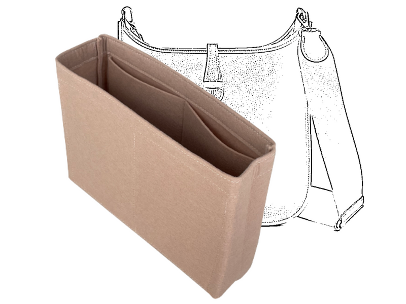 Bag Organizer Felt Liner Pocket Accessory For Hermes Evelyne 16 29 33 Bags  Support Durable Lining Storage Sorting Bag Inner Part - AliExpress